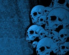 bunch-of-blue-skulls